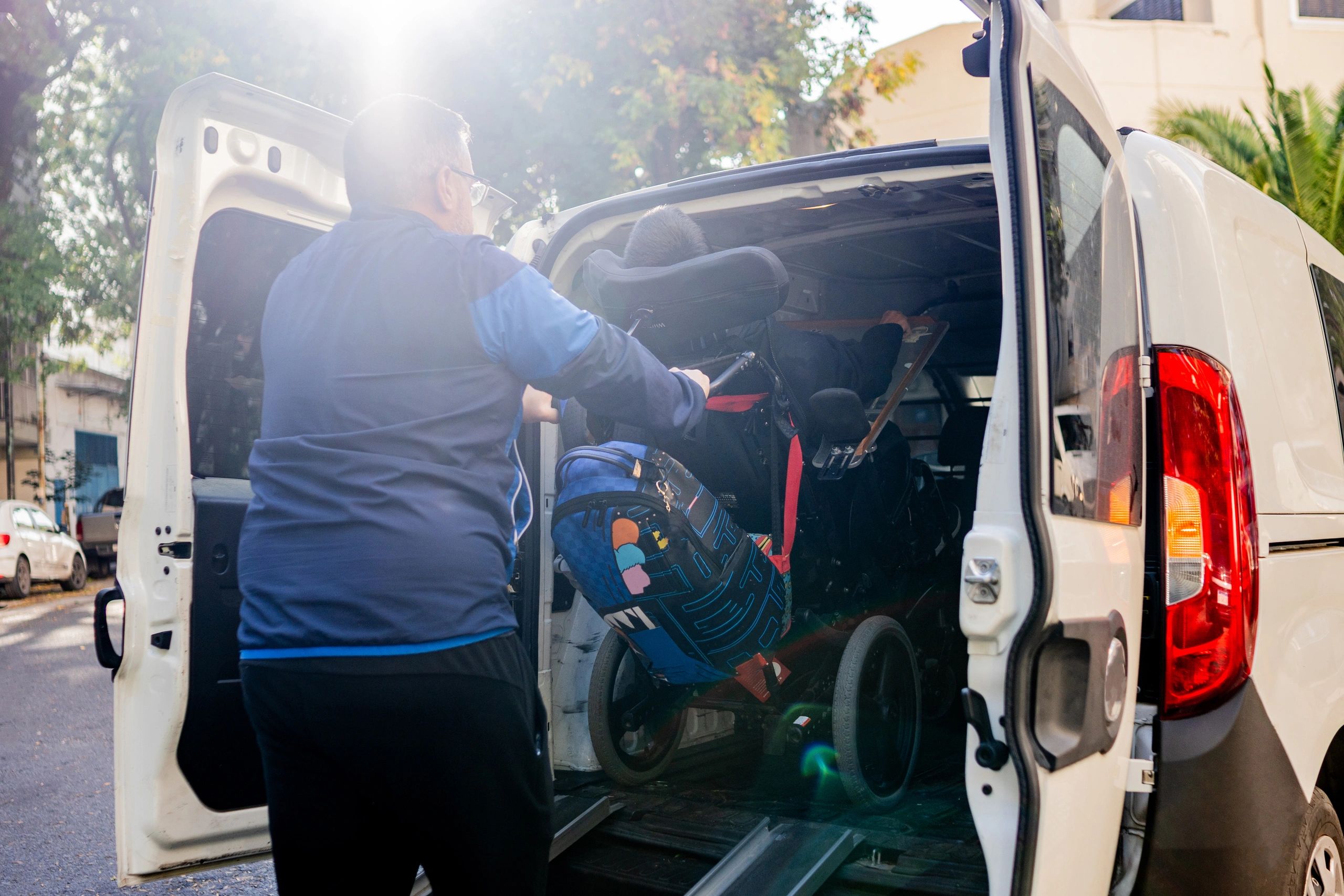 wheelchair accessible van